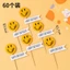 COMBO 50 SET CẮM GIẤY Chủ đề cây, chủ đề hoa, trang trí bánh kem, sét giấy trang trí bánh sinh nhật DUHA 073