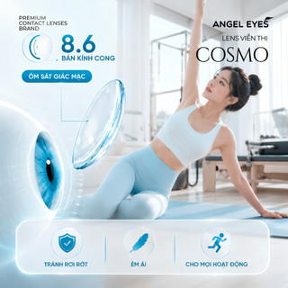Lens viễn thị Angel Eyes có độ viễn từ +0.50 đến +6.0 độ | Kính áp tròng trong suốt viễn thị