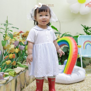NBAN (3M-24M) Bộ Bodysuit cho bé Biển Xanh chất cotton mềm mại thấm hút mồ hôi tốt-BIỂN XANH