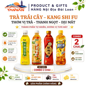 Combo 2 chai Trà mật ong hoa nhài tươi mát thơm vị hoa lài ngọt dịu nhẹ Kang Shi Fu 500ml/chai