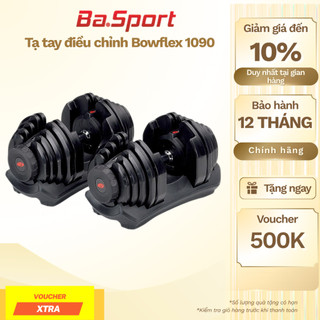 Bộ 2 Quả Tạ Tay Điều Chỉnh Bowflex 1090 Từ 4.5kg Đến 40.8kg Kèm Khay Đựng Chuyên Nghiệp