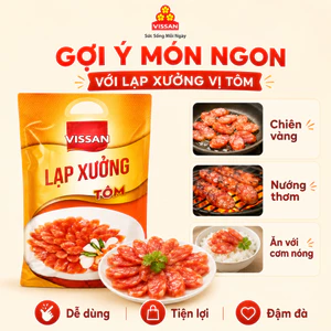 1KG Lạp Xưởng Tôm Vissan – Date Mới – HSD 7 Tháng – Hàng Chính Hãng