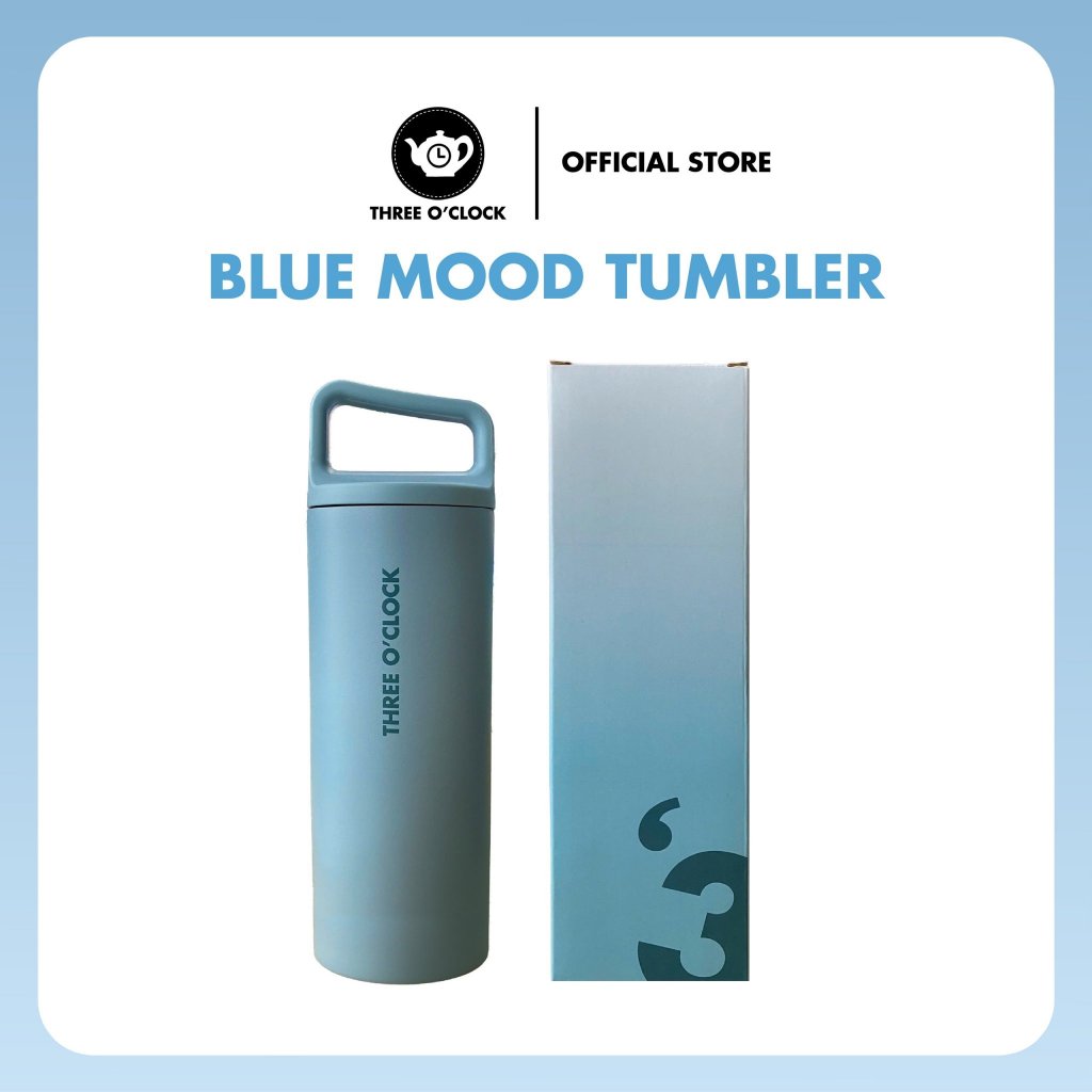 Blue Mood Tumbler THREE O'CLOCK - Bình Giữ Nhiệt Phiên Bản Mùa Hè | BigBuy360 - bigbuy360.vn
