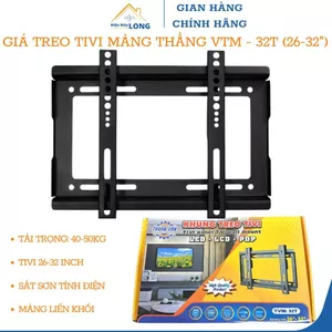 Khung Kệ Treo Tường Tivi 32 43 50 55 65 80 Inch Giá Treo Tivi Mảng Liền Cố Định Nghiêng Chịu Lực Cao