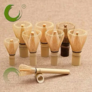 Chổi chasen đánh Matcha bằng Tre cao cấp, Dùng trong Pha Chế, Trà Đạo (Loại 120/100 Sợi)