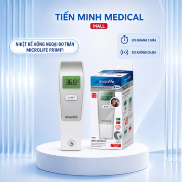 Nhiệt kế hồng ngoại đo trán Microlife FR1MF1 đo nhanh, không chạm, an toàn cho cả gia đình