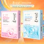 COMBO 2 Hộp 10 mặt nạ vải Tencel Emmie Cấp ẩm Xanh Dưỡng sáng da - Hồng 25gx20 (Phiên bản nâng cấp 25g+Có định hình)