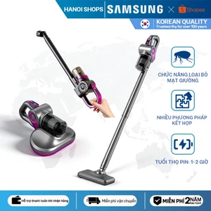 Bảo hành 24 tháng-Máy hút bụi cầm tay-Khử trùng và loại bỏ mạt bụi-Lực hút siêu mạnh-Sử dụng kép cho ô tô và gia đình