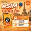 Easytripgo eSIM Châu Âu, dữ liệu roaming không giới hạn | 3-10GB, 3-30 ngày | Kích hoạt bằng mã QR để có dữ liệu du l