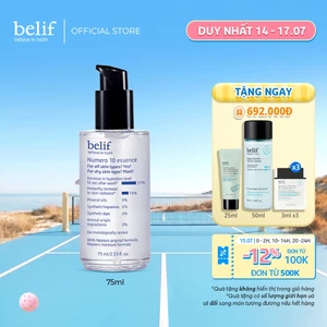 Tinh chất khoá ẩm belif Numero 10 Essence 75ml