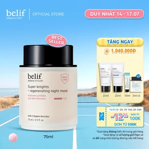 Mặt nạ ngủ tái sinh và chống lão hóa belif Regenerating Mask 75ml