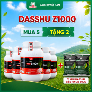 [ MUA 5 TẶNG 2 ] Phân Bón Dasshu Z1000 Chính Hãng Hỗ Trợ Ra Rễ Bung Đọt, Lá Xanh Dày DẹpTăng Năng Suất