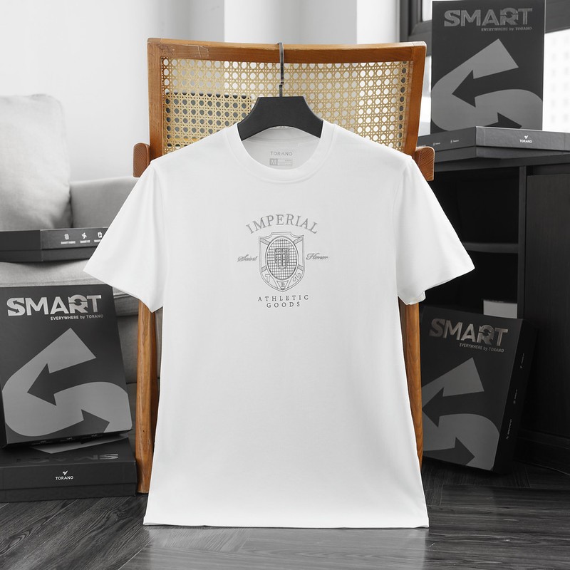 Áo Thun Nam SMART ICON TEE TORANO Họa Tiết Hiện Đại, Chất Vải Thoáng Khí, Co Giãn Thoải Mái HSTS800 | BigBuy360 - bigbuy360.vn