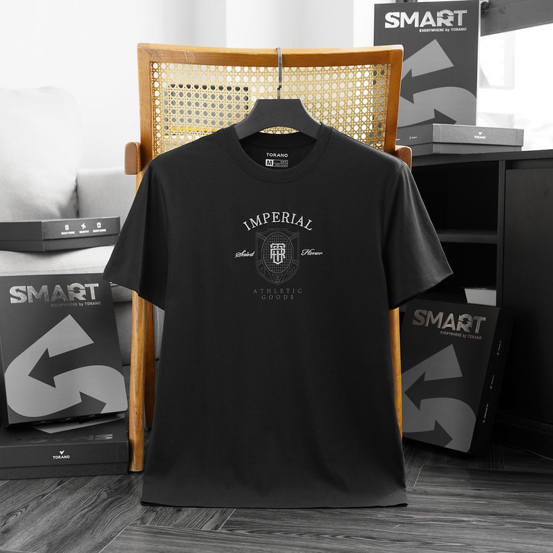 Áo Thun Nam SMART ICON TEE TORANO Họa Tiết Hiện Đại, Chất Vải Thoáng Khí, Co Giãn Thoải Mái HSTS800 | BigBuy360 - bigbuy360.vn