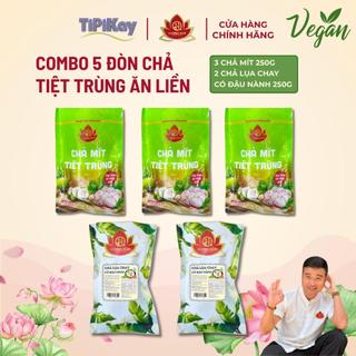 Combo 5 Đòn Chả Tiệt Trùng Ăn Liền - Chay Mặn Đều Dùng Được - TiPiKay Shop