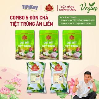 Combo 5 Đòn Chả Tiệt Trùng Ăn Liền - Chay Mặn Đều Dùng Được - TiPiKay Shop