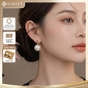 N504 Bông tai hạt Ngọc hạt trai xinh xắn cho nữ
