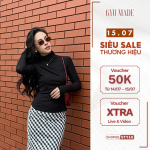 Áo thun cổ lọ đen GYOMADE® ôm body tôn dáng chất thun giấy cao cấp mỏng nhẹ mặc mát | GA091