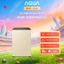 Tủ lạnh min Aqua 90 lít AQR-D100FA(GG) - Màu be - Freeship toàn quốc - Bảo hành 2 năm