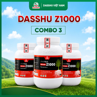 Combo 3 Hũ Phân Bón DASSHU Z1000 Hỗ Trợ Rễ Ra Nhiều, Bung Đọt, Phục Hồi Cây Sầu Riêng,Cây Cà Phê