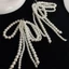 Combo 10 nơ hạt Ngọc nhựa trang trí cổ rượu, bánh kem, bó hoa handmade DUHA 092