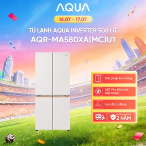 Tủ lạnh AQUA Inverter 508 lit AQR-MA580XA(MC)U1 - Làm đá tự động