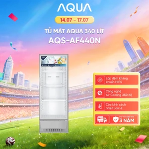 Tủ mát Aqua 320 Lít AQS-AF440N - Hàng chính hãng