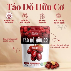 Táo đỏ hữu cơ 100% - Chứng nhận hữu cơ USDA
