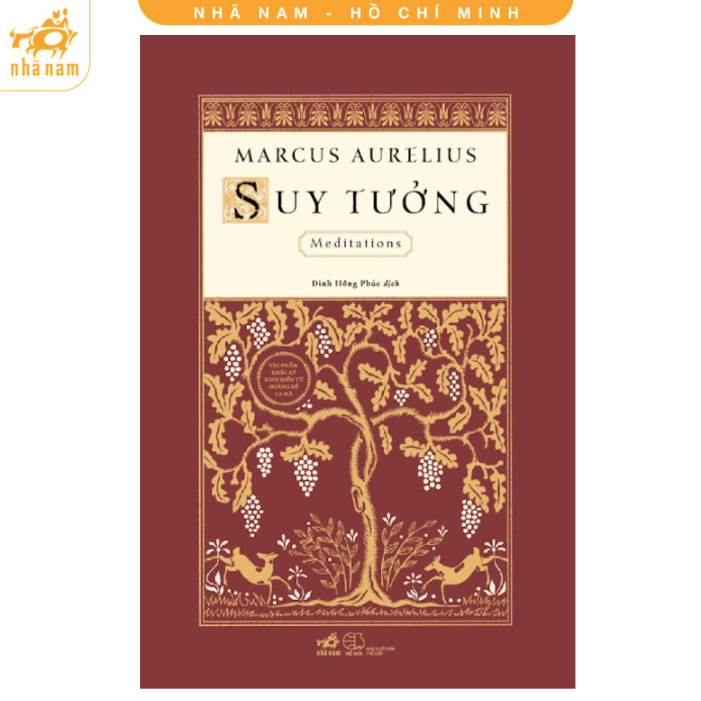 Sách - Suy tưởng (Marcus Aurelius) (Tặng Bookmark) (Nhã Nam HCM)