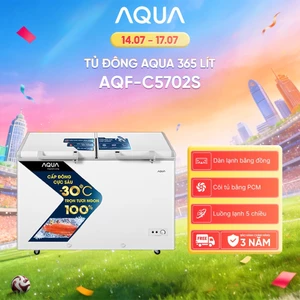 Tủ đông Aqua 365 Lít AQF-C5702S - Freeship toàn quốc