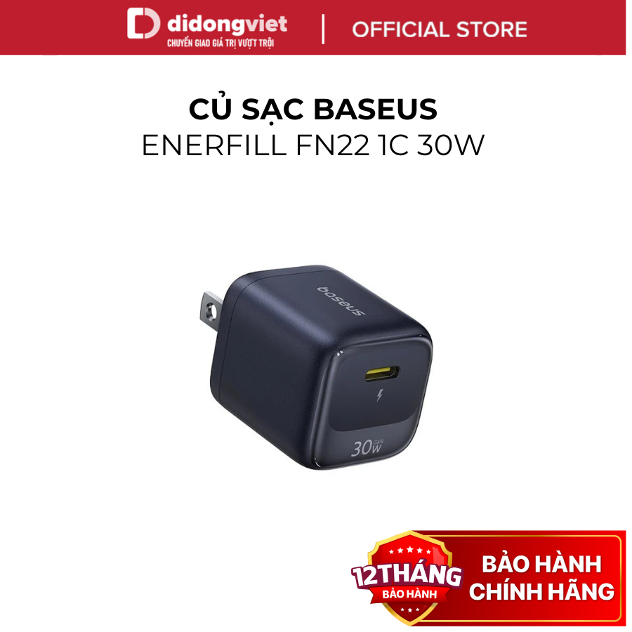 Củ sạc nhanh Baseus EnerFill FN22 30W