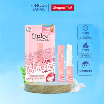Son dưỡng môi hiệu chỉnh ửng hồng tự nhiên Lipice Sheer Color 2.4g