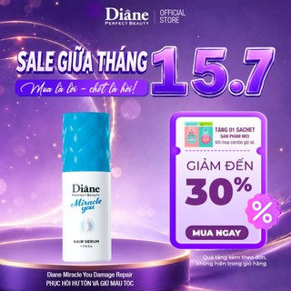 [Hsd 03/2027] Tinh Chất Dưỡng Tóc Phục Hồi Hư Tổn & Giữ Màu Tóc Moist Diane Miracle You 60ml