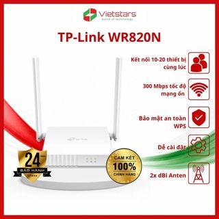 Bộ định tuyến Tplink TL - WR 820N (2 Râu - 2 LAN)