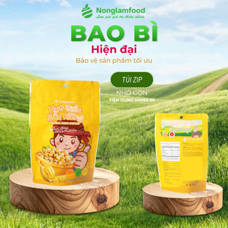Hạt Điều Sầu Riêng NÔNG LÂM FOOD Béo Bùi Giòn Thơm Đậm Vị, Hạt Dinh Dưỡng, Đồ Ăn Vặt Túi 45g