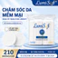 Bông tẩy trang 210 miếng tròn LumiSoft cotton 3 lớp dày dặn không xơ bông mềm mịn an toàn cho da