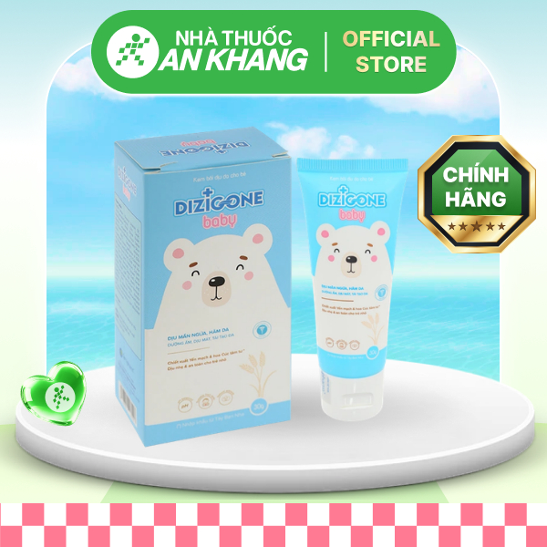 Kem bôi dịu da Digizone Baby làm dịu vết mẫn ngứa, hăm da cho bé tuýp 30g [Nhà Thuốc An Khang - Chính Hãng 100%]