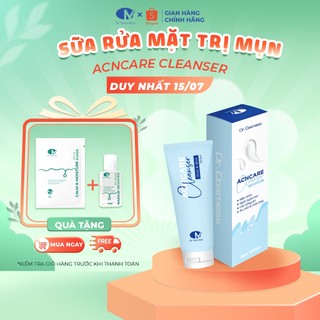 Sữa Rửa Mặt Da Dầu Mụn, Sạch Sâu Lỗ Chân Lông, Kiềm Dầu, Giảm Mụn, Mờ Thâm Mụn 100ml Dr cosmess