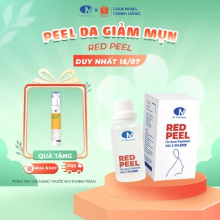 Serum Peel Cho Da Dầu Mụn, Giảm Thâm, Ngừa Mụn AHA BHA Dr Cosmess 30ml, An Toàn, Lành Tính