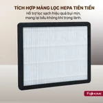 Máy hút ẩm gia đình Block FUJIHOME DH20NW-HEPA với công suất 20L, có màng lọc HEPA và kết nối wifi — ảnh 2