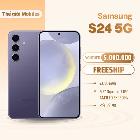 Điện Thoại Samsung Galaxy S24 5G - Like New 99%
