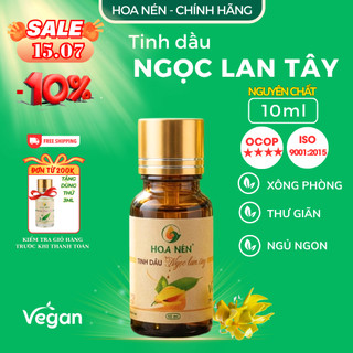 Tinh dầu Hoa Ngọc Lan Tây nguyên chất - Hoa Nén - Hương thơm sang trọng, thư giãn, đẹp da - 10ml