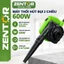 Máy thổi hút bụi cầm tay Zentor động cơ lõi đồng 600W 2 chế độ thổi và hút - Bảo hành 12 tháng - Lỗi 1 đổi 1