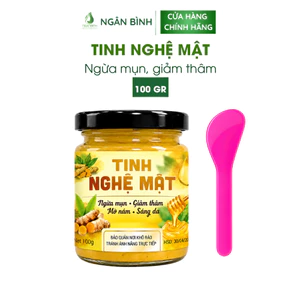 Tinh Nghệ Mật Ngân Bình 100g Chính Hãng - Hỗ Trợ Giảm Thâm, Dưỡng Da Sáng Mịn Màng