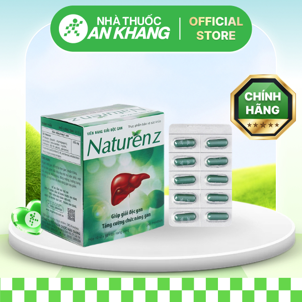 Naturen Z hỗ trợ giải độc, tăng cường chức năng gan hộp 100 viên [Nhà Thuốc An Khang - Chính Hãng 100%]