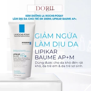 La Roche Posay Kem dưỡng giảm ngứa cấp ẩm cho da khô, cơ địa Lipikar Baume AP+ (75ml - 200ml)