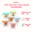 Cốc Tập Uống 3 Giai Đoạn Cho Bé Có Van Đẩy Nước 150ml Ống Hút Silicone Chống Sặc, Cốc Tập Hút Nước Tập Uống Cho Bé