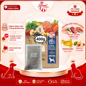 Hạt hữu cơ ANF 6Free cho chó 400g – Vị cá hồi, vịt, cừu | An toàn, dinh dưỡng cao