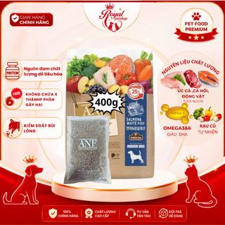 [Ưu đãi 400g] Hạt hữu cơ ANF 6Free cho chó 400g – Vị cá hồi, vịt, cừu | An toàn, dinh dưỡng cao