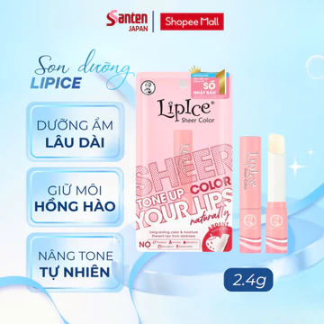 Son dưỡng môi hiệu chỉnh ửng hồng tự nhiên Lipice Sheer Color 2.4g